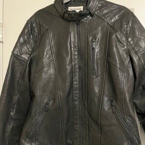 Chevignon men’s leather jacket.